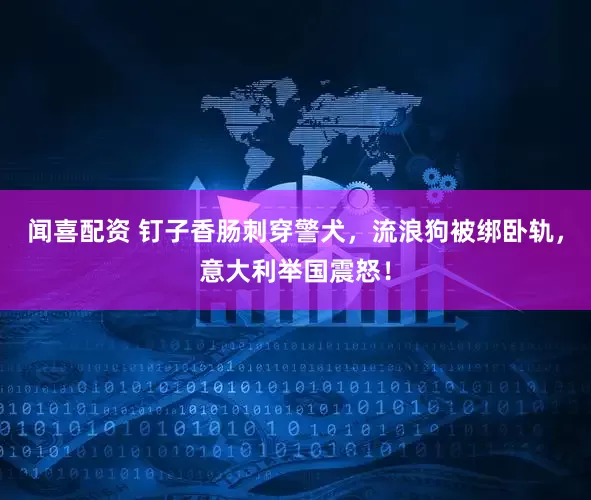 闻喜配资 钉子香肠刺穿警犬，流浪狗被绑卧轨，意大利举国震怒！